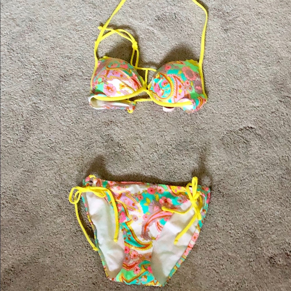 Victoria’s Secret yellow bikini bottom